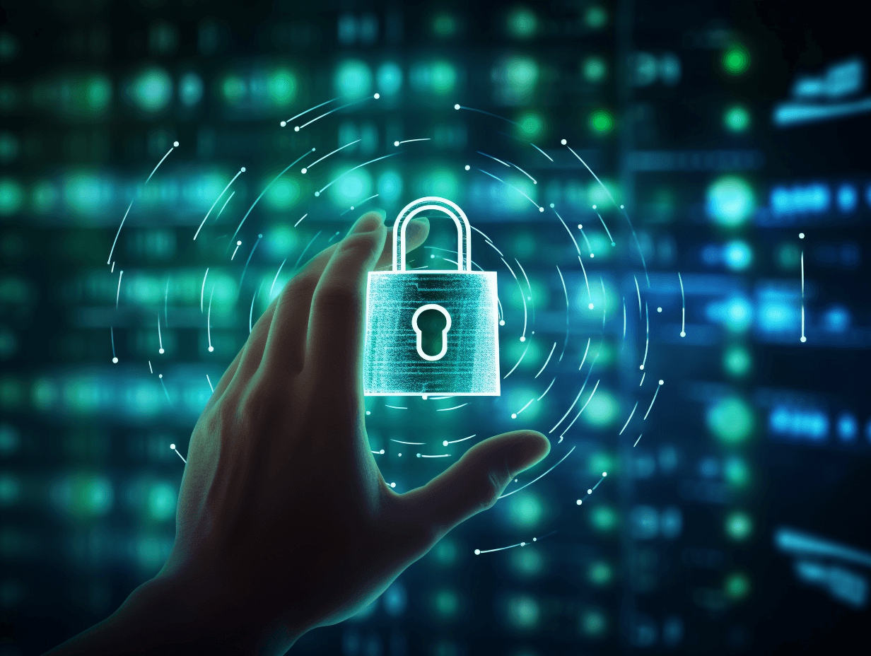 Protect <span style="color: #e40046">important customer data</span> from cybersecurity risks.